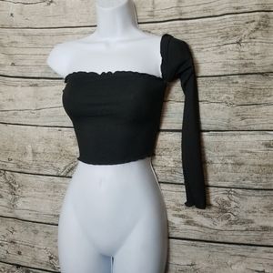 Junior's shein Black Tank Top Size S.Z16